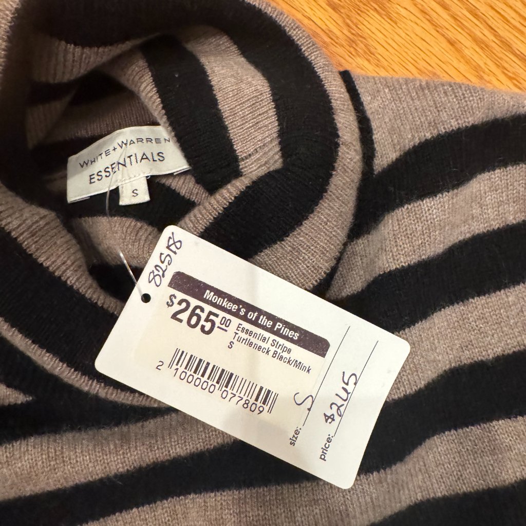 White + Warren Cashmere Sweater — image 6 of 7